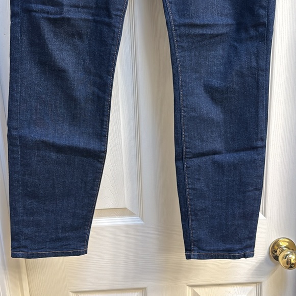 Loft Outlet Curvy Skinny Jeans Dark Wash Size 12 - Picture 5 of 13